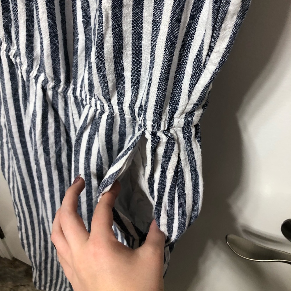 Striped jumpsuit - Picture 3 of 6
